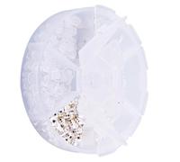 TOGEVAL 260 pièces Accessoires pour Boucles Oreilles Argent Bouchons Oreille DIY Fermoirs pour Boucles Oreilles Pendantes pour Femmes et Hommes Kit Créatif de Bijoux