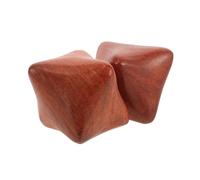 TOGEVAL 2pièces Boules De Massage Bois Pour Thérapie Et Détente Accessoires De Massage Ergonomiques Pour Exercice Des Mains Artisanat Chinois Pour Relaxation