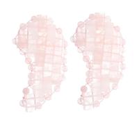 TOGEVAL 2pièces Masque De Sommeil Jade Naturel Rafraîchissant Et Réchauffant Pour Yeux Fatigués Confortable Et Unisexe Patchs De Relaxation Pour Détente Et Soin Spa