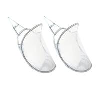 TOGEVAL 2pièces Panier à Linge Suspendu Pliable Maille De Corbeilles à Linge Pour Salle De Bain Chambre Et Espace De Rangement Pratique Pour Vêtements Jouets