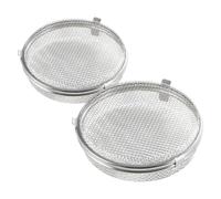 TOGEVAL 2pièces Paniers à Ustensiles Acier Inoxydable Organiseur De Vaisselle Multi-usage Support De Couverts Pour Cuisine Panier De Remplacement Pour Lavage Design Maille Pour