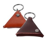 TOGEVAL 2pièces Pochette Portable pour Médiators De Guitare avec Anneau De Suspension Sac De Rangement pour Médiators Ukulélé Et Accès Facile