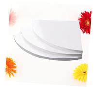 TOGEVAL 3 pièces Étagère Angle Murale Flottante Ronde Niveaux Panneau Composite pour Salon Chambre Bureau Décoration Murale Rangement Pratique