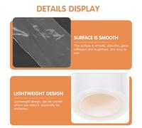 TOGEVAL 3 pièces Film Plastique Préopératoire Transparent pour Maquillage Sourcils et Lèvres Film Protecteur Respirant Ultra-fin pour Salon de Beauté et Tatouage