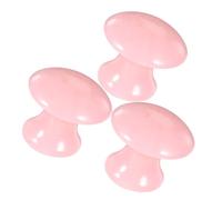TOGEVAL 3 pièces Massage Facial Résine Outil de Massage Champignon pour Visage Musculaire et Fatigue et Facile à Utiliser Cadeau pour Famille et Amis