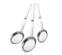 TOGEVAL 3 Pièces Tamis Inox Mailles Fines Résistants Haute Température pour Cuisine Familiale et Professionnelle Filtre Résidu pour Jus Soja Légumes