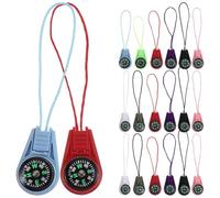 TOGEVAL 36 Pièces Outil De Navigation Compas Boussole en Métal Boussole Multifonctionnelle