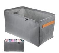 TOGEVAL 3pièces Organisateur De Vêtements Tissu Rangement Pour Pantalons Et Pulls Avec Design Empilable Pour Optimiser Espace De Votre Placard Bac De Rangement Pratique Et Fonctionnel