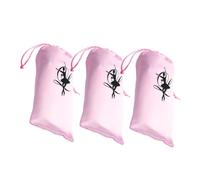 TOGEVAL 3pièces Sac De Danse Classique pour Fille Trousse Danseuse avec Pochette pour Chaussures De Danse Sac à Cordon pour Accessoires De Ballet