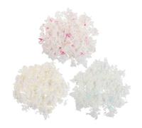 TOGEVAL 3sacs Litière pour Hamsters Petits Animaux Lapins Gerbilles Souris et Chinchillas Absorption Rapide Hygiène Facile Fond de Cage Respirant