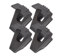 TOGEVAL 4 Mâchoires Universelles pour Démonte-pneus, Pince de Fixation de Jante en Acier Robuste, Kit 4 Pièces pour Montage et Démontage Rapide de Pneus Automobile, Outil Professionnel