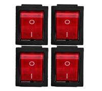 TOGEVAL 4 pièces Interrupteur Bascule pour Générateur Moteur Essence Facile à Installer Contrôle Manuel Moteur Accessoire Entretien Générateur