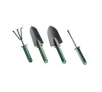 TOGEVAL 4 Pièces Kit Jardinage Garçon Fille Mini Outils Légers pour Fleurs Bonsaïs et Plantes Intérieur avec Pelle Râteau et Plantoir