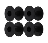 TOGEVAL 4 pièces Lot de Bobines Plastiques Vides Compactes pour Câble Remplaçables Bobines Fil Faciles à Manipuler et Rangement Optimisé