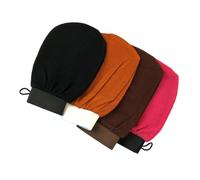 TOGEVAL 4 Pièces Lot de Exfoliants Bain Maille Simple Mixtes pour Corps Élimination des Peaux Mortes Texture Rugueuse Antidérapante Unisexe pour Toilette Quotidienne