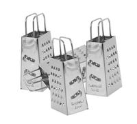 TOGEVAL 4 pièces Râpe à Fromage Inox Faces Compacte Outil Multifonction pour Fromage et Légumes Design Simple et Set pour et Professionnelle