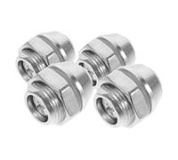 TOGEVAL 4 pièces Soupape de Sécurité pour Autocuiseur Argenté Valve de Contrôle Pression Kit de Remplacement Facile pour Cocotte Haute Pression