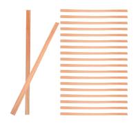 TOGEVAL 40 Bâtonnets en Bois de Cèdre Espagnol pour Allume-Cigares Accessoires Aromatiques pour Humidificateur à Cigares Lamelles Naturelles Rehaussant Les Saveurs Boîte de 40 Pièces