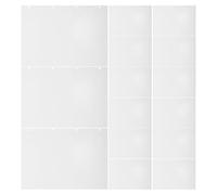 TOGEVAL 40 Feuilles Mobiles de Recharge A4 Double Face pour Classeur Papier de Recharge Vierge pour Scrapbooking Agenda et Journal Intime pour Organisation Bureau et Scolaire