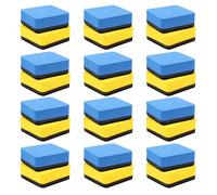TOGEVAL 40 Pièces Lot de Effaceurs Magnétiques Carrés pour Tableau Mini Gommes Réutilisables Feutre Absorbant pour Enseignants Bureau et Maison Accessoires Pédagogiques Polyvalents