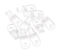 TOGEVAL 40 pièces Transparent Plastic Wand Tips for Indoor Window Blinds Replacement Horizontal Blind Hardware Repair Kit Useful Curtain Rod Tilt Tips for Smooth Operation