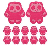 TOGEVAL 40 Protections Adhésives Antidérapantes pour Pattes de Chien L Coussinets Respirants et Invisibles 40 Pièces Rose Protection Confortable pour Parquets Extérieurs et Cages de