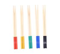 TOGEVAL 5 Paires de tambour en bois érable enfant en bas âge tambouriner coloré multi tambour pour enfant des bâtons pour les pilon 5a