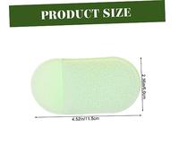 TOGEVAL 5 pièces Éponges Visage Nettoyage et Portables Éponges Maquillage Réutilisables pour Retrait Maquillage et Nettoyage Pores Accessoire Visage Pratique pour Usage et Voyage