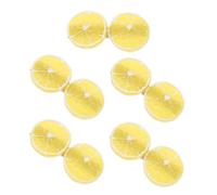 TOGEVAL 5 Pièces Lemon Shaped Barrettes For Women Cute Summer Accessories For Styling And Everyday Wear