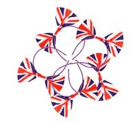 TOGEVAL 5 pièces Lot de Bandeaux Cheveux Nœud Motif Drapeau Accessoires Festifs pour Supporters de Football et Fêtes