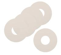 TOGEVAL 5 Pièces Rondelles Diaphragme Soupape pour Bateau Gonflable Joint Étanche PVC pour Valve Air de Kayak Bateau et Matelas Inflatable