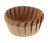 TOGEVAL 50 Pièces Caissettes Parchment Jetables pour Friteuse à Air Papier Cuisson Antiadhésif pour Muffins Gâteaux Basques Absorption Huile et Cuisson Uniforme