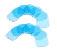 TOGEVAL 50 pièces Coussinets Gel pour Électrostimulateur Abdominal Adhésifs Confortables et Réutilisables pour Usage Accessoires de Ceinture Tonification Musculaire