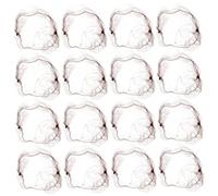 TOGEVAL 50 Pièces Filets à Cheveux Élastiques Invisibles de Réseau Maille Confort Optimal pour Usage Professionnel Hôpitaux et Restauration