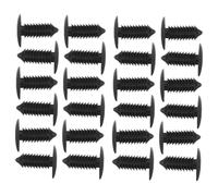 TOGEVAL 50 pièces Kit de Clips Plastique de Fixation pour Garniture et Pare-chocs Voiture Rivets Nylon Arbre pour Toit et Intérieur Automobiles Installation Facile et Résistance