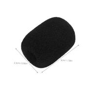TOGEVAL 50 Pièces Mini Foam Windscreen Covers For Lavalier Lapel Microphone Noise Reduction Headset Microphone Accessories Easy Installation And Sound