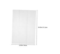 TOGEVAL 50 pièces Serviettes Papier Jetables Épaisses Serviettes de Table Blanches pour Mariage Fête et Dîner Absorbantes et Pratiques pour Maison et Bureau