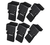 TOGEVAL 6 pièces Loquets pour Aquarium Tortue Verre Serrures Anti-Fuite pour Terrarium Reptile Accessoires pour Bassin Écologique Tropical Fermetures Pratiques et Durables