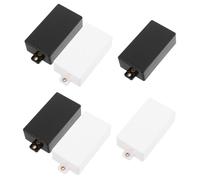 TOGEVAL 6 Pièces Replacement Humbucker Pickup Covers Matte Ear Abs Electric Guitar Pickup Mounting Covers Enhancing Tone Stability And Durability For Performance And Recording