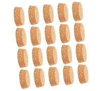 TOGEVAL 60 pièces Bouchons Liège Coniques pour Bouteilles Verre Accessoire Multi-usage pour Vin et Bière Joint Étanche Anti-oxydation pour Usage Quotidien et Cadeaux