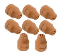 TOGEVAL 8 Pièces Accessoires de Poignées pour Stores à Cordon Boutons Plastique pour Stores Romains Embouts Réglables pour Rideaux Kit de Remplacement