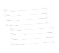 TOGEVAL 8 pièces Fil de Coupe à Fromage Acier Inoxydable Fil Tranchant Réutilisable pour Trancheuse à Beurre et Jambon Accessoire Cuisine Ergonomique