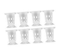 TOGEVAL 8 pièces Pots Hydroponiques Bacs de Culture pour Plantes pour Jardinage Intérieur et Extérieur Paniers de Plantation Durables et Résistants
