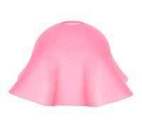 TOGEVAL Abat-Jour en Plastique Rose E27 275X145 MM, Petit Abat-Jour Décoratif pour Lampe de Table, Plafonnier et Applique Murale, Diffuseur de Lumière Douce, Remplacement pour Usage