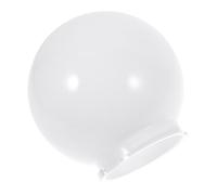 TOGEVAL Abat-jour sphérique applique globe lampe globe rond Couverture circulaire abat-jour sphère couvercle de plafonnier luminaire Acrylique blanche