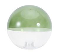 TOGEVAL Abat-jour Sphérique en Verre Semi-vert 150 Mm, Diffuseur pour Ampoules G9, Couvre-lampe pour Luminaires 2-2,2 Cm, Abat-jour de Remplacement pour Salon Suspendre, Globe de Lampe
