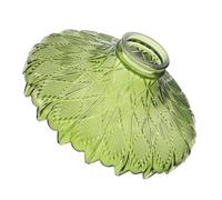 TOGEVAL Abat-jour Verre Vintage Vert pour Lampe de Table E27 E26, Abat-jour de Remplacement en Verre Transparent 45 Mm, Accessoire D’éclairage pour Maison, Salle à Manger, Hôtel, Café