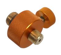 TOGEVAL Adaptateur De Robinet De Réservoir De Gaz pour Réchaud Raccord Rapide Connecteur De Réservoir De Gaz Fournitures De Camping