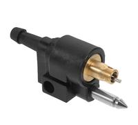 TOGEVAL Adaptateur de Tuyau de Réservoir 6 MM Mâle-Mâle en Plastique Noir Raccord Rapide pour Conduite de Carburant hors-Bord Moto et Moteur Marin Connecteur Solide Résistant aux