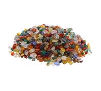 TOGEVAL Agate Tumbled Stones Natural Polished for Aquarium Decoration Fish Tank Gravel Flowerpot Garden Path Ornament